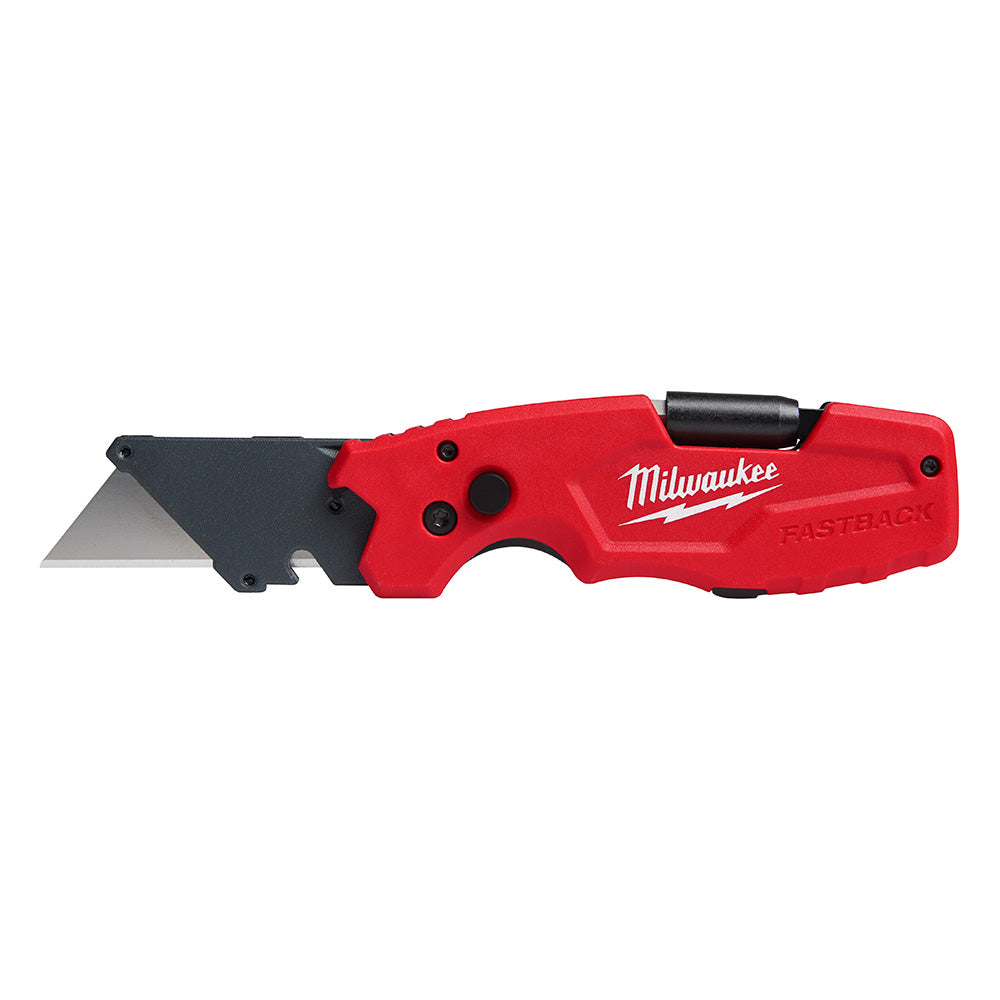 Milwaukee Electric Fastback 6In1 Folding Utility Knife - MLW-48-22-1505 | GarageAndFab.com