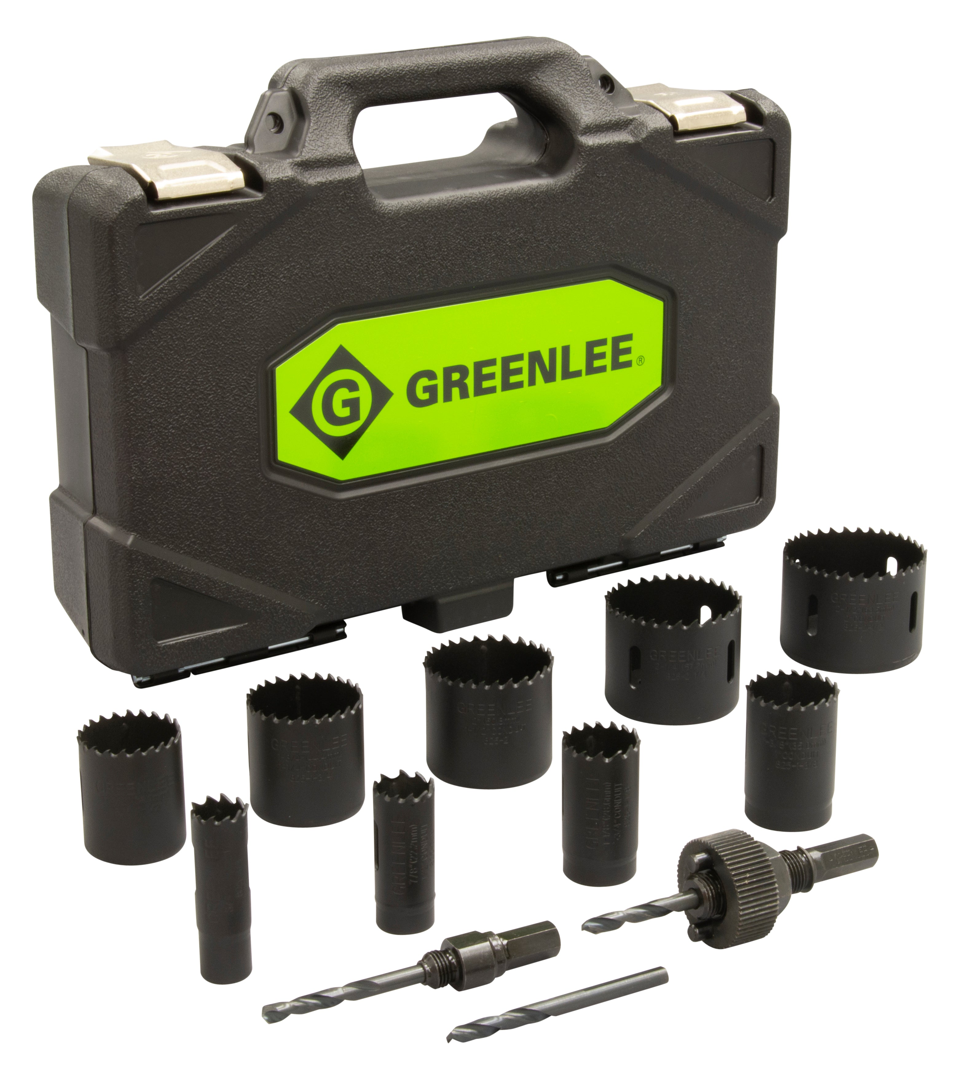 Greenlee Holesaw Kit,Electrician/Plumbr - GRE-891 | GarageAndFab.com