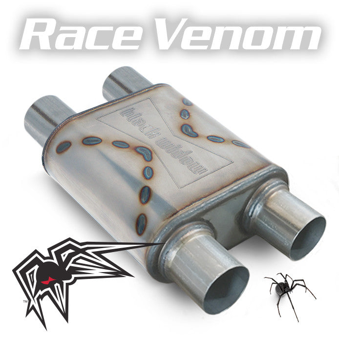 Black Widow Race Venom series 3"/3" Dual/Dual | GarageAndFab.com