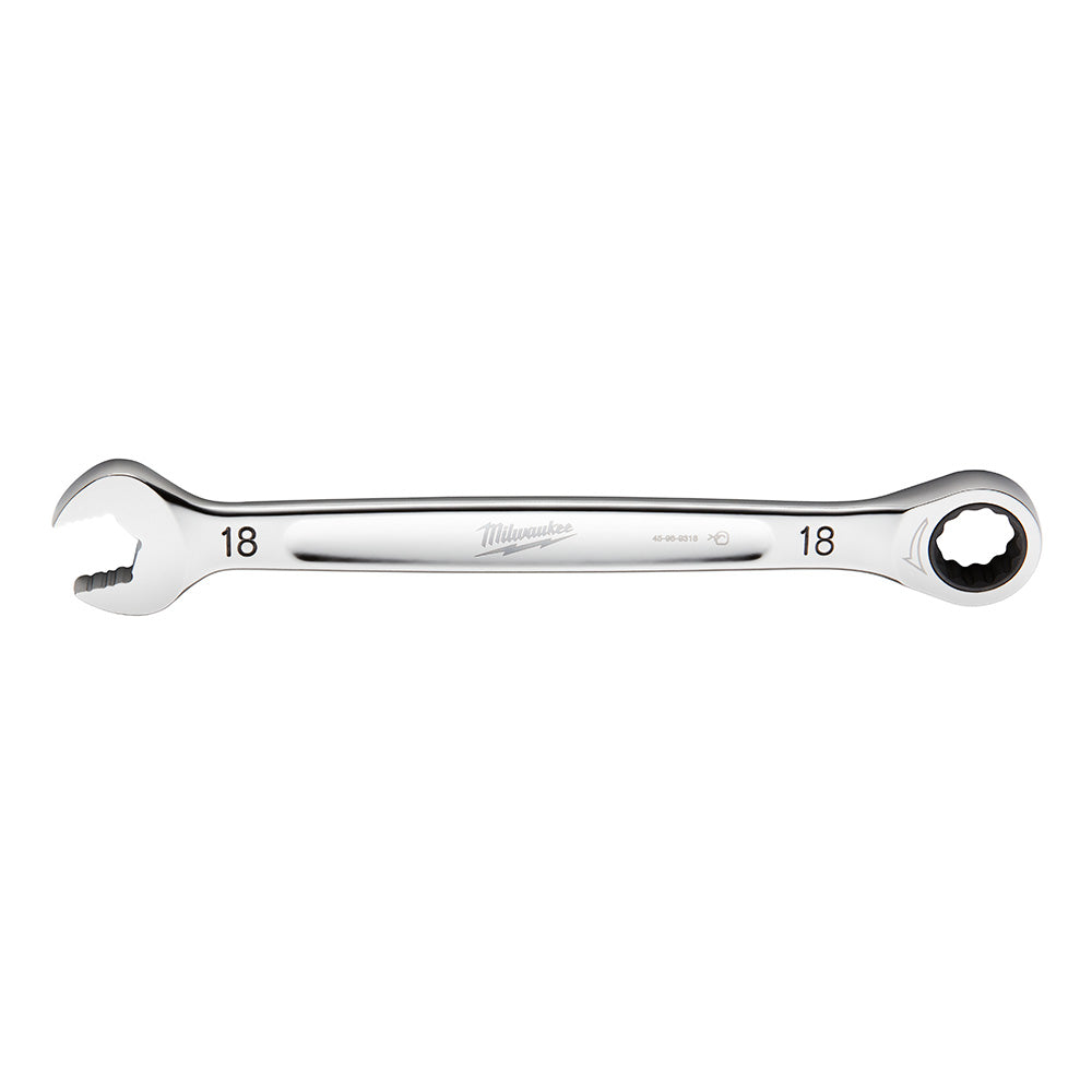 Milwaukee Electric 18Mm Ratcheting Combo Wrench - MLW-45-96-9318 | MFVCanada.com
