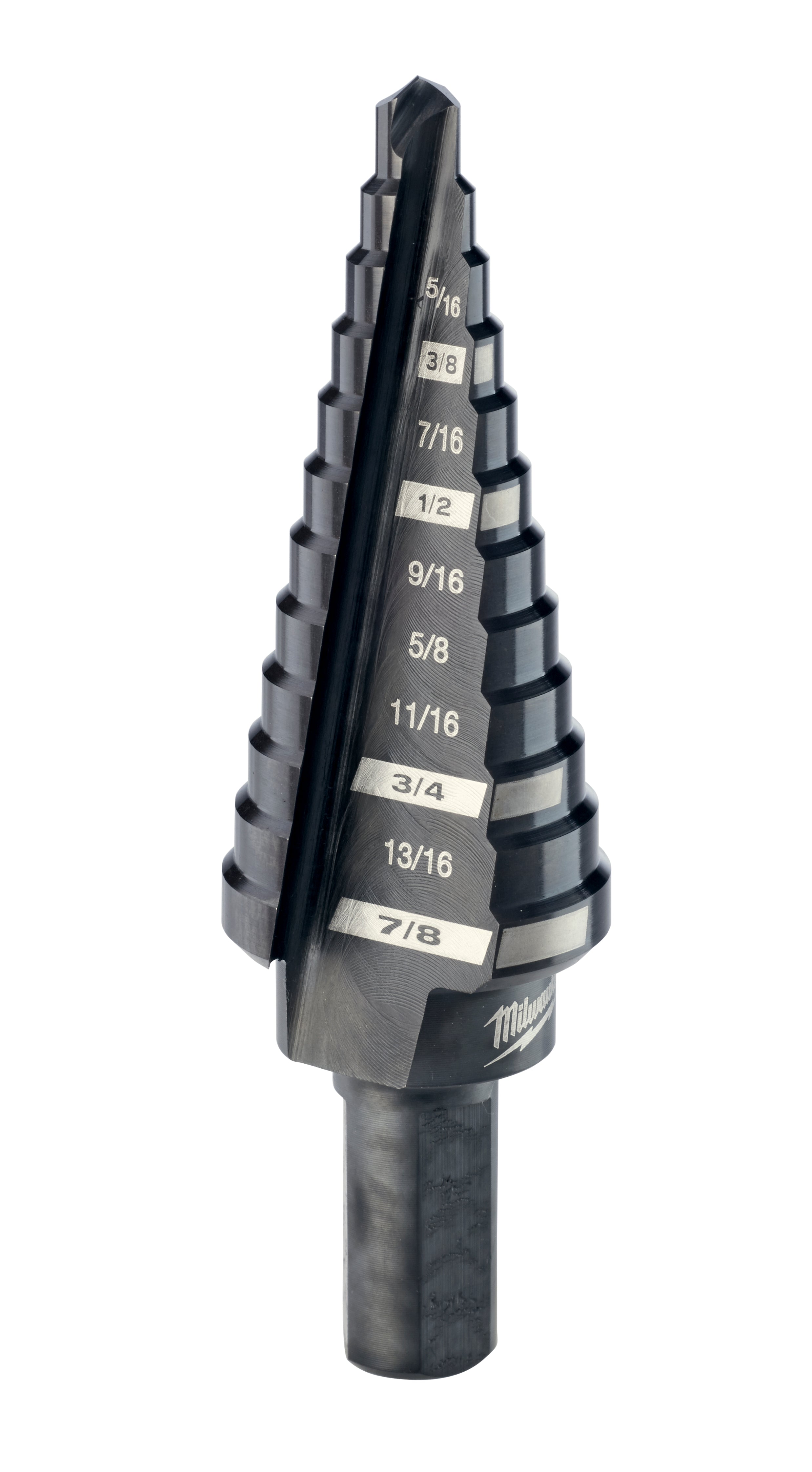 Milwaukee Electric Step Bit 3/16" - 7/8", 12 Steps - MLW-48-89-9204 | MFVCanada.com