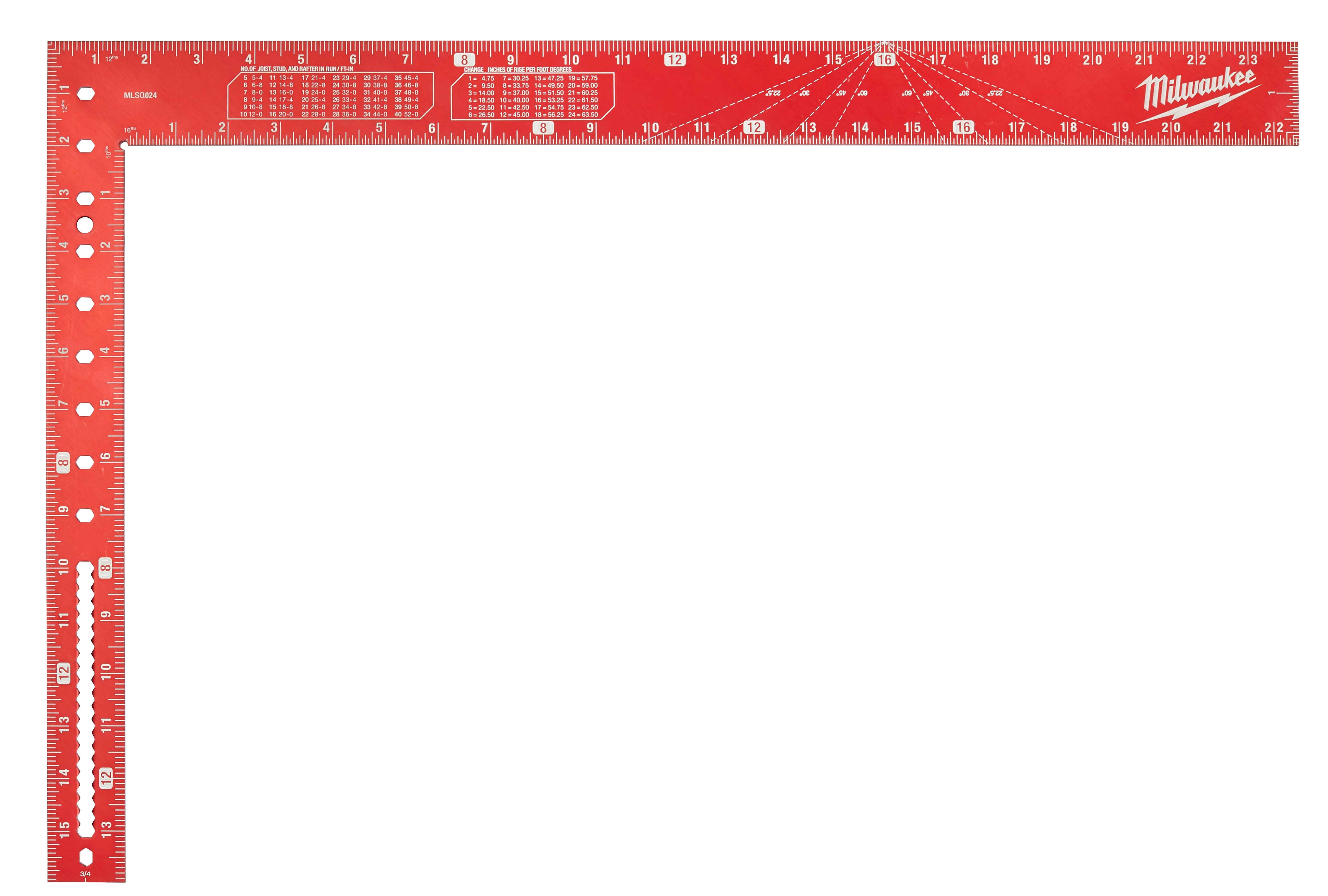 Milwaukee Electric Mke Metric 16" X 24" Le Frmng Squar - MLW-MLSQ124 | MFVCanada.com