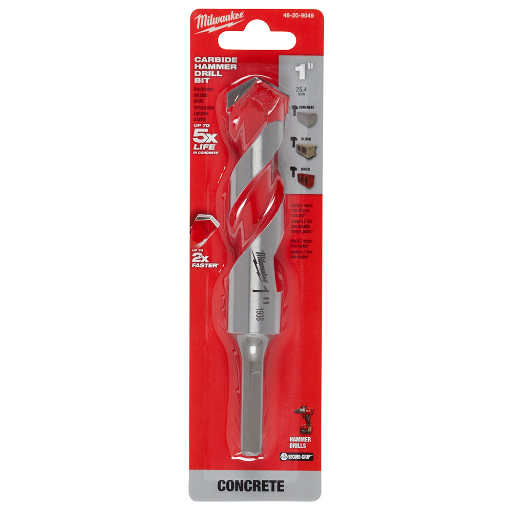 Milwaukee Electric Hamrdrill 1" X 4" X 6" - MLW-48-20-9049 | MFVCanada.com