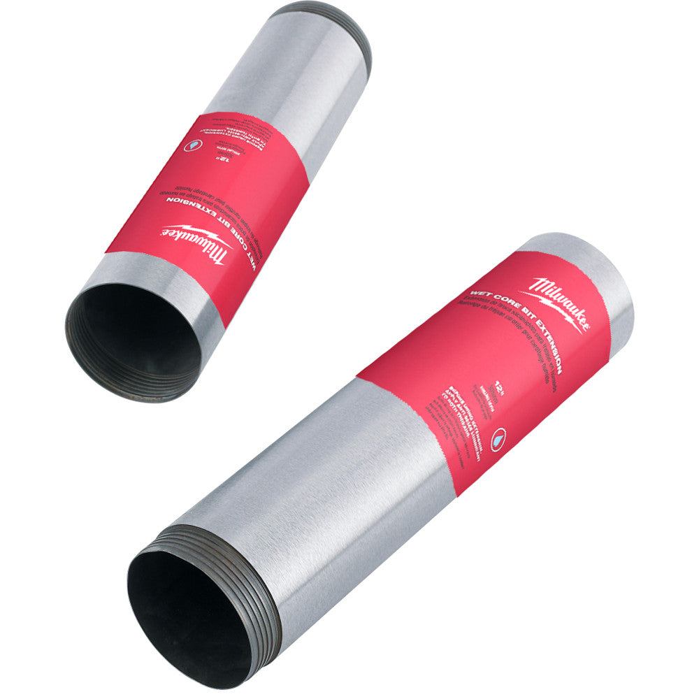 Milwaukee Electric 1-1/2" X 12" Diam Core Extension  - MLW-48-17-4015 | MFVCanada.com