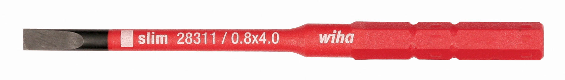 WIHA TOOLS Insulated Slimline Blade Slotted 3.0Mm - WIH-28308 | GarageAndFab.com