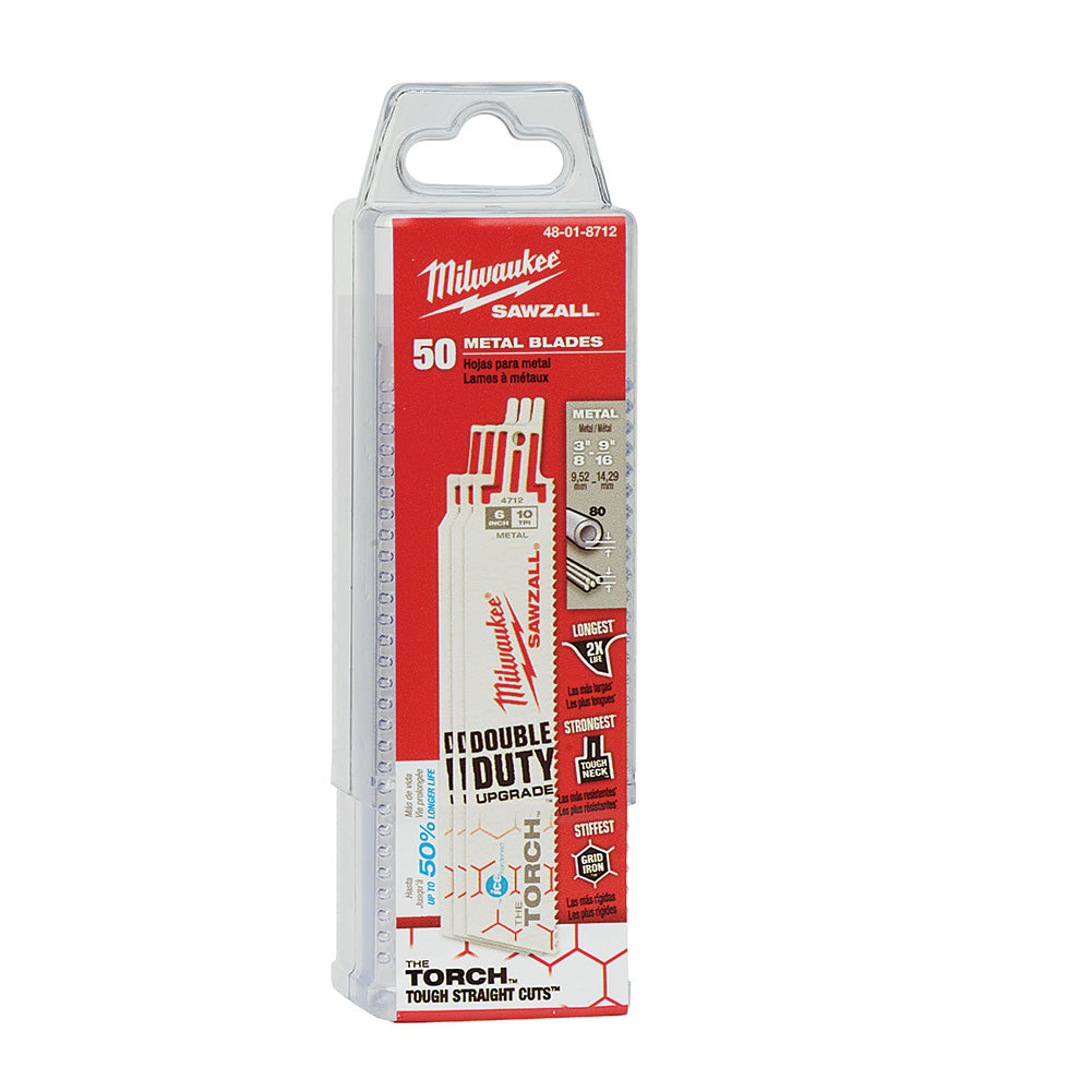 Milwaukee Electric Blade 10T 6L Ice Hard Torch 50Pk - MLW-48-01-8712 | MFVCanada.com