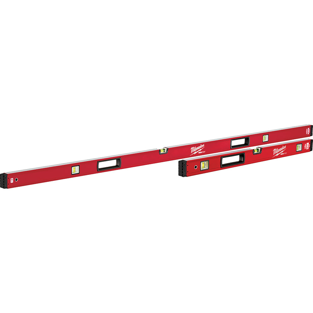 Milwaukee Electric 24"/32" Redstick Magnetic Box Level Jamb Set - MLW-MLBXJBM | MFVCanada.com
