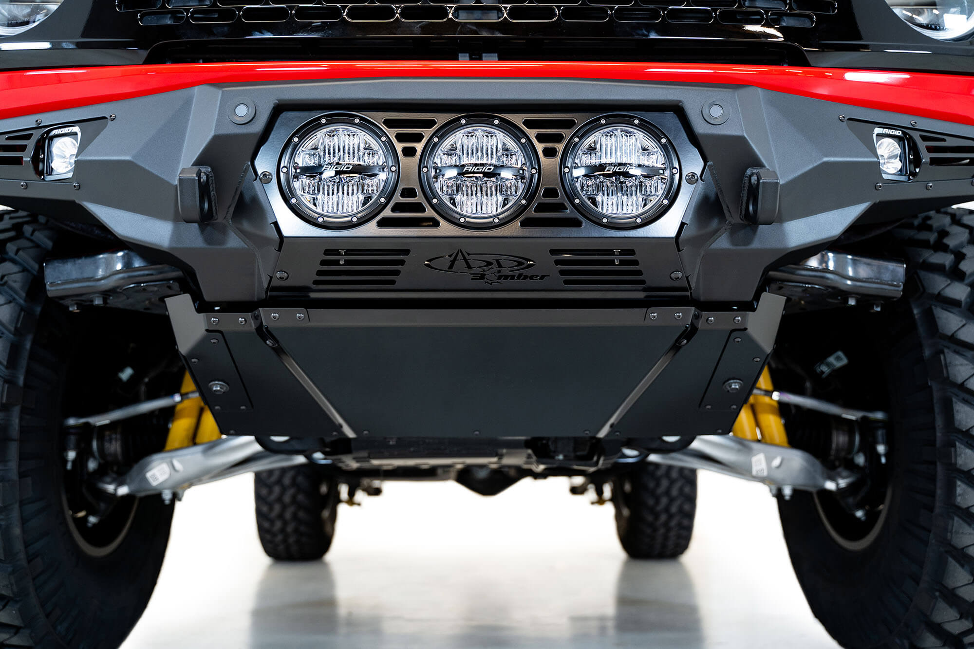 ADD Offroad 2021-2022 Ford Bronco Bomber Skid Plate Ac23008Na03 | GarageAndFab.com