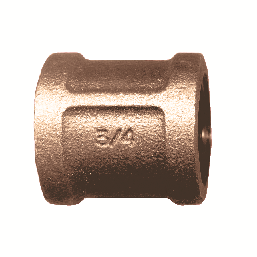 Fairview Cast Bronze Coupler;1/2 FPT Item #: FVF-103CA-D | GarageAndFab.com
