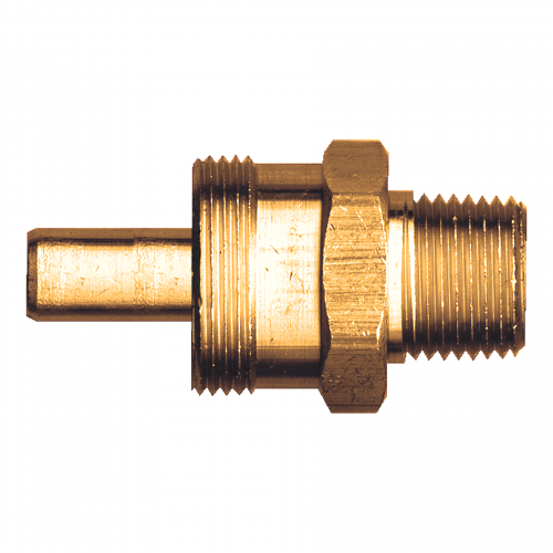 Fairview AB Hose End Bdy;3/8x1/2 MPT Item #: FVF-B1492-6D | GarageAndFab.com