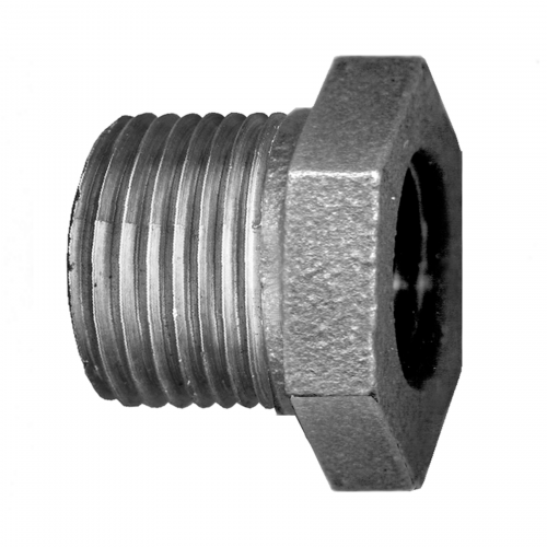 Fairview Black Iron Bushing;2-1/2MPTx2FPT Item #: FVF-BI-110-NM | GarageAndFab.com