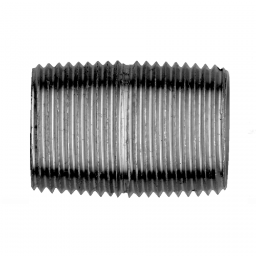 Fairview Black Iron Close Nipple;3MPT Item #: FVF-BI-112-P | GarageAndFab.com