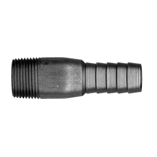 Fairview Blk Combo Nipple;3/4x3/4MPT Item #: FVF-BI-125-12E | GarageAndFab.com