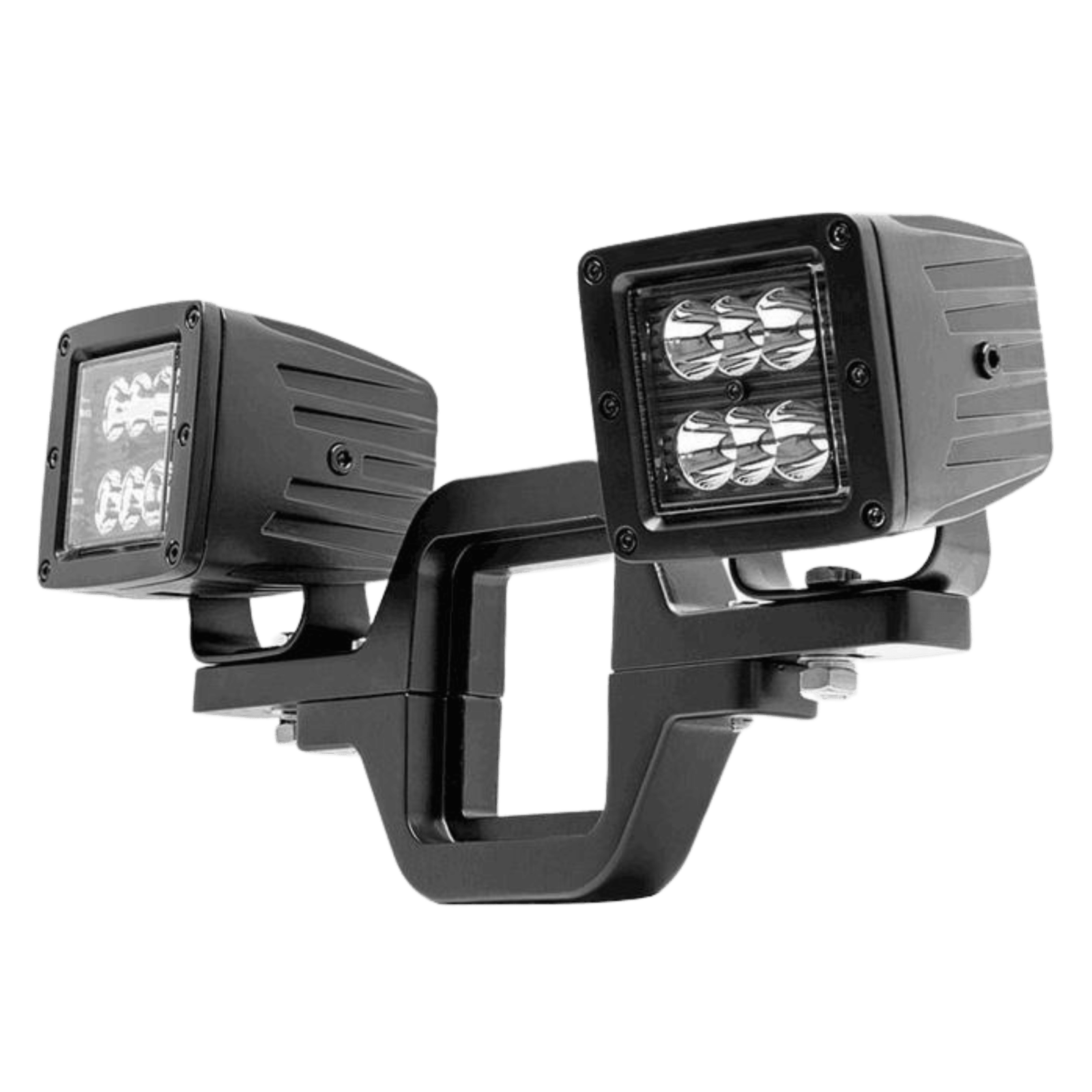 Vivid BR15 Light Bar Brackets Tow Hitch Light Bar Mount | GarageAndFab.com