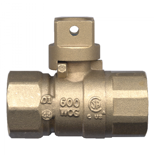 Fairview CSA Gas Shut-off;1/2FPT;Sqr Head Item #: FVF-BV5223-D | GarageAndFab.com