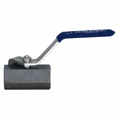 Fairview 1PC Steel  Ball Valve;1 FPT 2000WOG Item #: FVF-BVCS2103-H | GarageAndFab.com