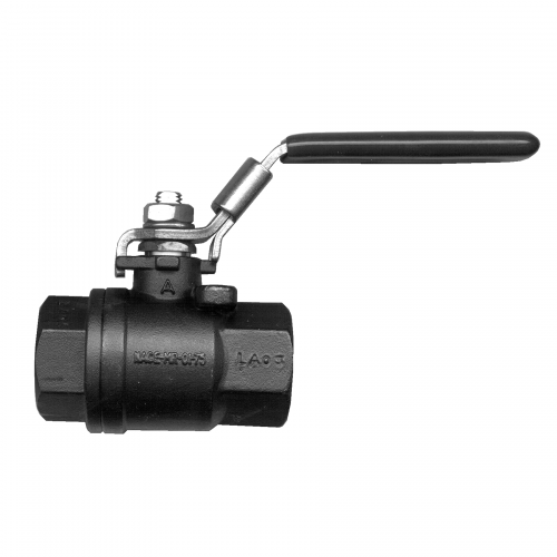 Fairview 2PC Steel Ball Valve;1 FPT 2000WOG Item #: FVF-BVCS2203-H | GarageAndFab.com