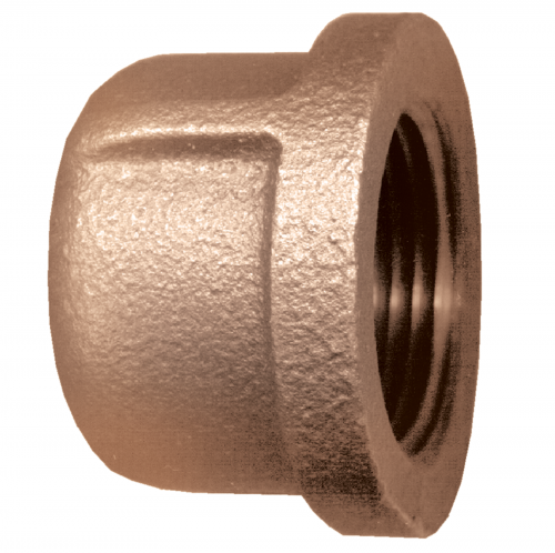 Fairview Cast Bronze Cap;1/2 FPT Item #: FVF-108CA-D | GarageAndFab.com