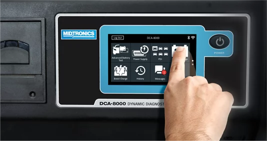 Midtronics Diagnostic Charging System Integrated Printer - MID-DCA-8000P KIT | GarageAndFab.com