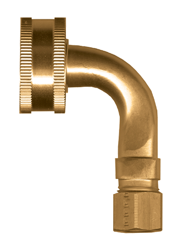 Fairview DW Inlet Connector;FWHx3/8 Comp Item #: FVF-DWF-6 | GarageAndFab.com