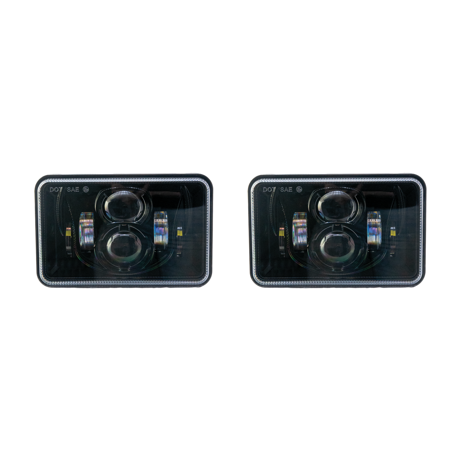 Vivid ERA46 ERA Series 4X6 Led Headlights Pair | GarageAndFab.com