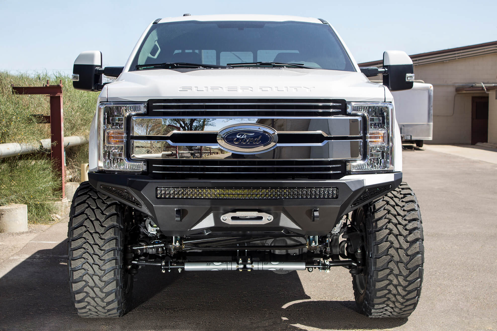 ADD Offroad 2017-2022 Ford Super Duty Stealth Fighter Front Bumper F161202860103 | GarageAndFab.com