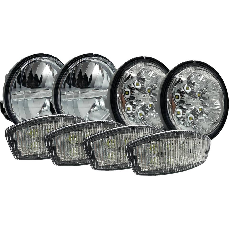 Kubota LIGKUBOTAKIT4 LED Tractor Light Kit (KIT-4) | GarageAndFab.com