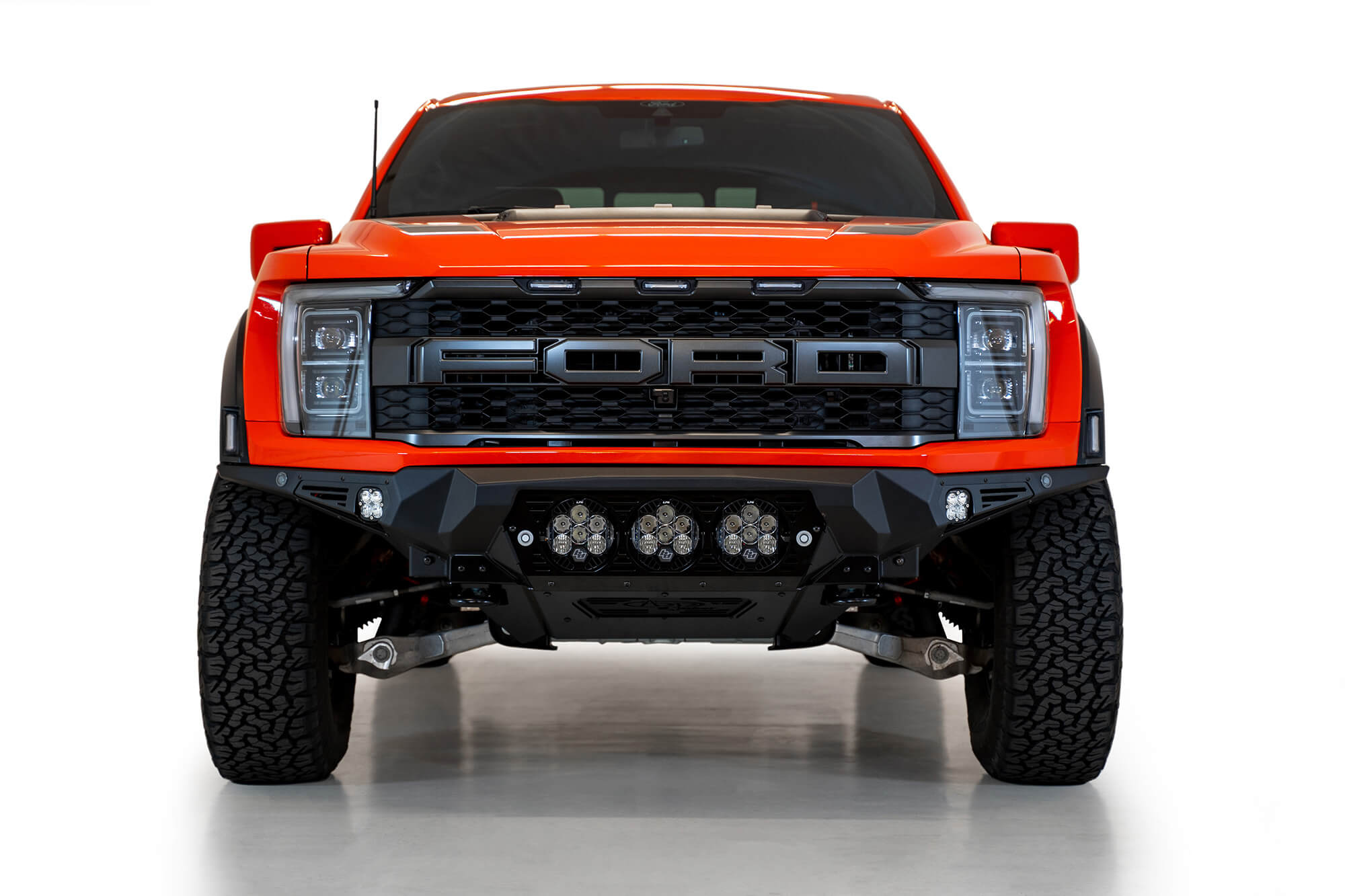 ADD Offroad 2021-2022 Ford Raptor Bomber Front Bumper (Baja Designs) F210014100103 | GarageAndFab.com