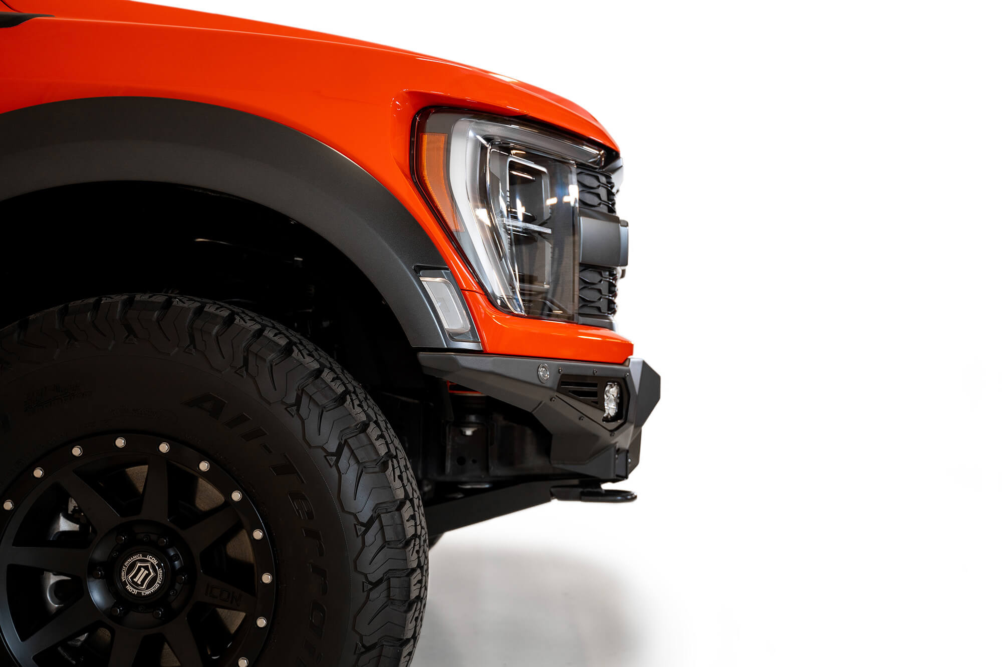 ADD Offroad 2021-2022 Ford Raptor Bomber Front Bumper (Baja Designs) F210014100103 | GarageAndFab.com