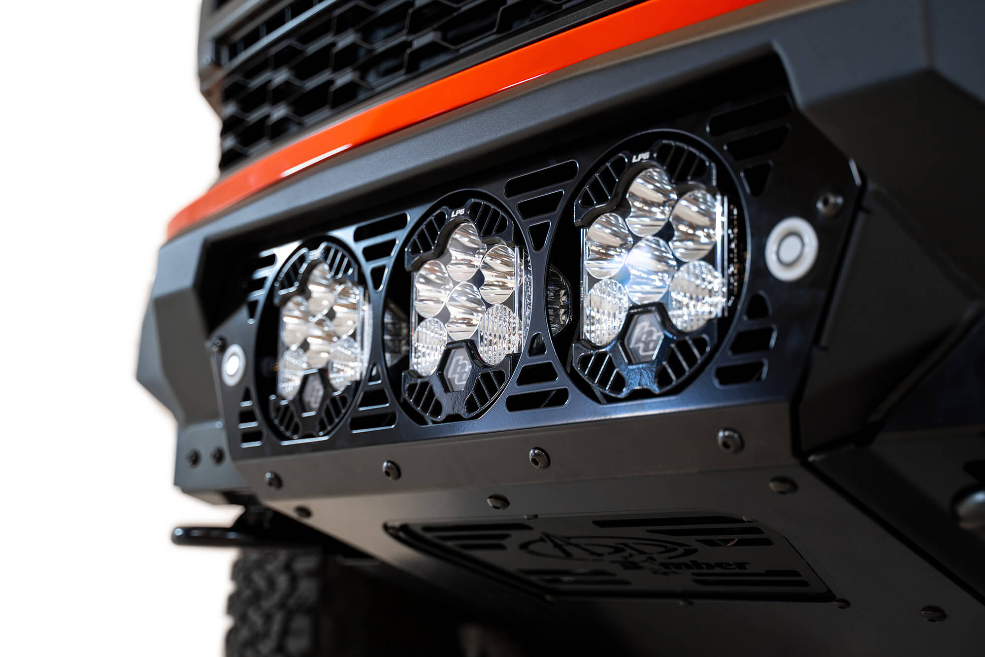 ADD Offroad 2021-2022 Ford Raptor Bomber Front Bumper (Baja Designs) F210014100103 | GarageAndFab.com