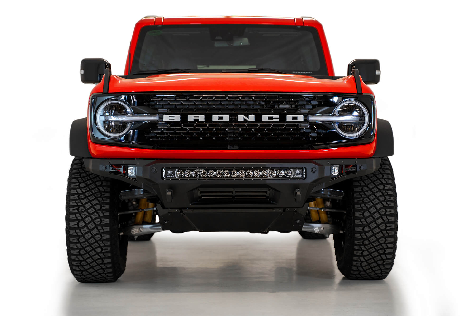 ADD Offroad 2021-2022 Ford Bronco Stealth Fighter Front Bumper F230142210103 | GarageAndFab.com