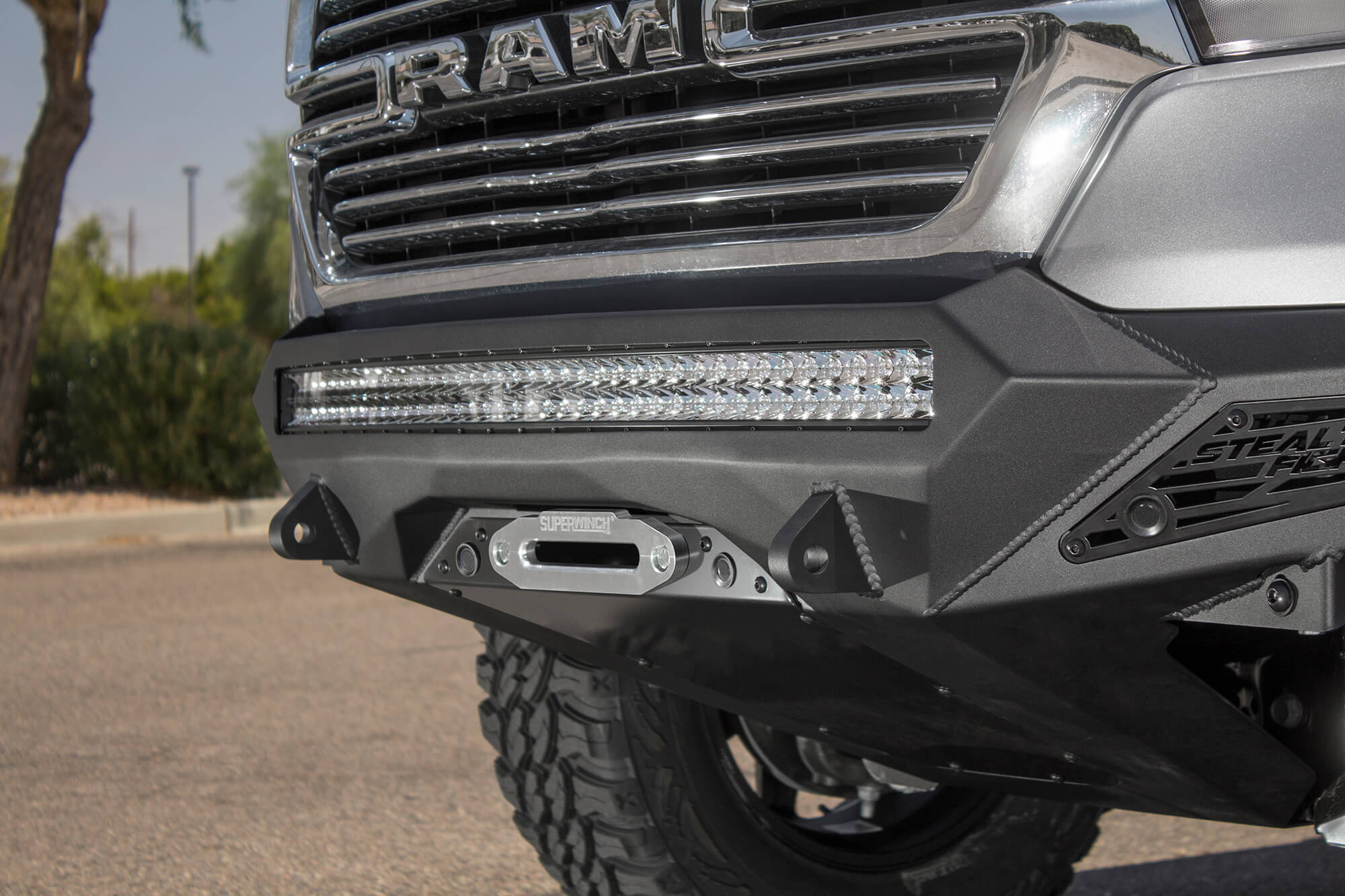 ADD Offroad 2019-2022 Ram 1500 Stealth Fighter Front Bumper F551422770103 | GarageAndFab.com