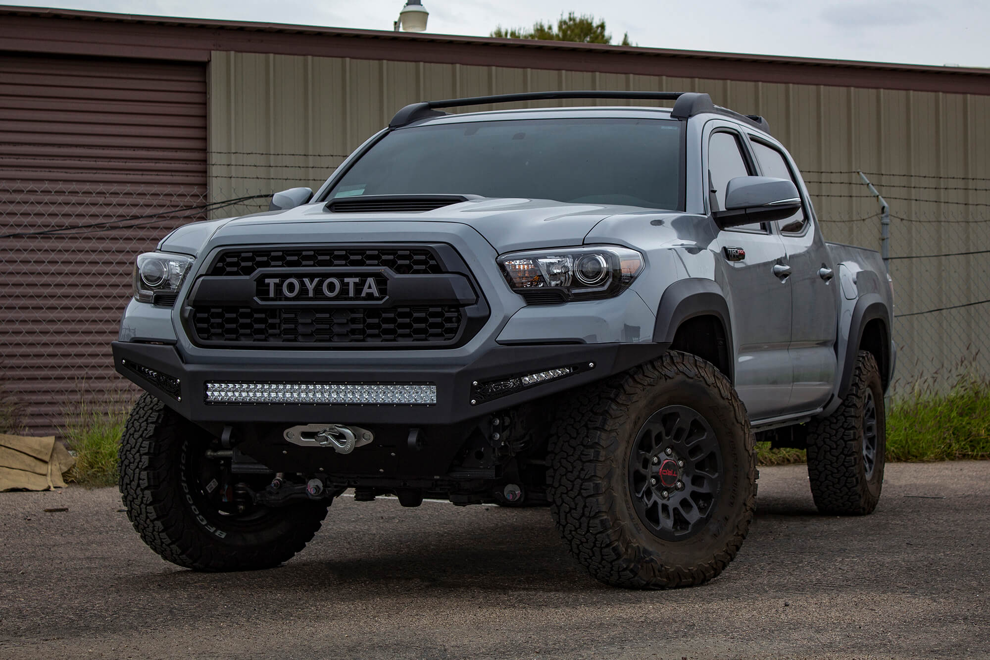 ADD Offroad 2016 - 2022 Toyota Tacoma Honeybadger Front Bumper F687382730103 | GarageAndFab.com