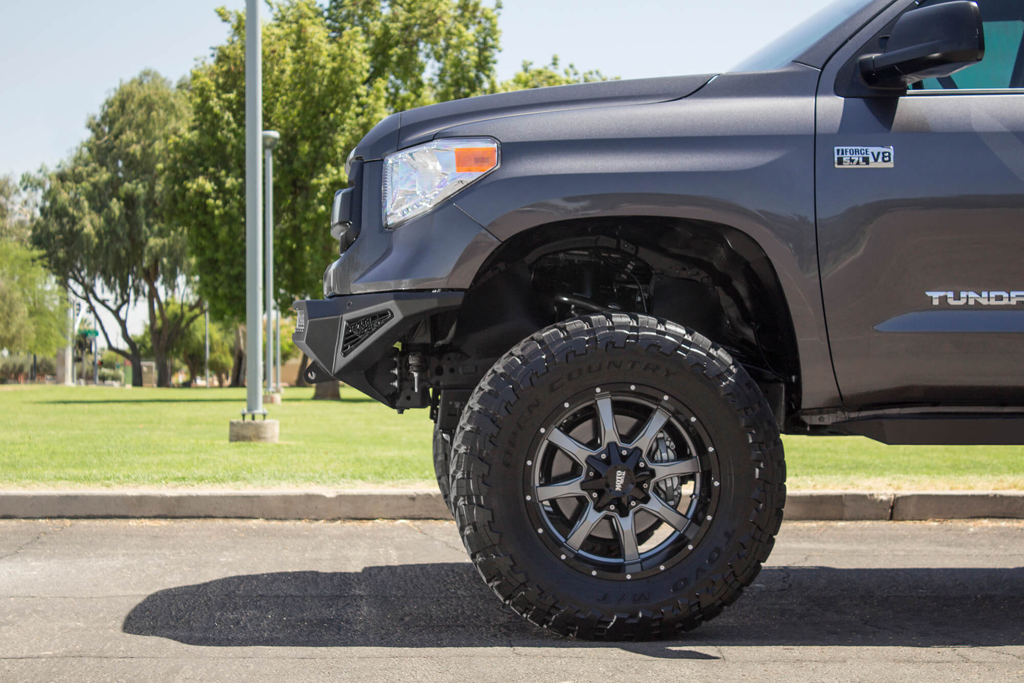 ADD Offroad 2014 - 2021 Toyota Tundra Stealth Fighter Front Bumper F741422860103 | GarageAndFab.com