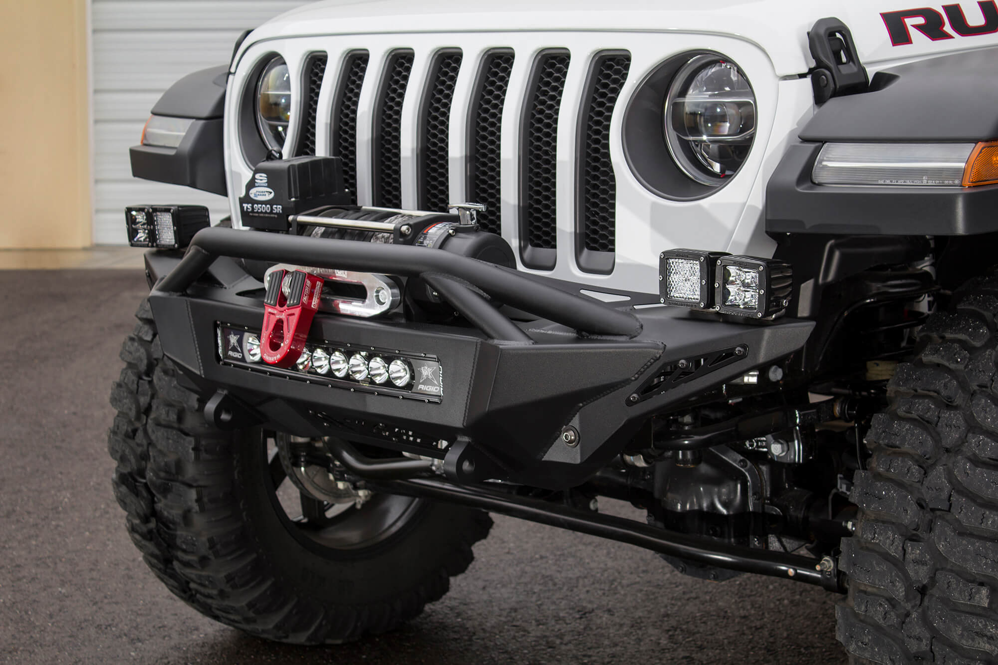 ADD Offroad 2018-2022 Jeep Jl/ Jt Stealth Fighter Winch Front Bumper F961232080103 | GarageAndFab.com