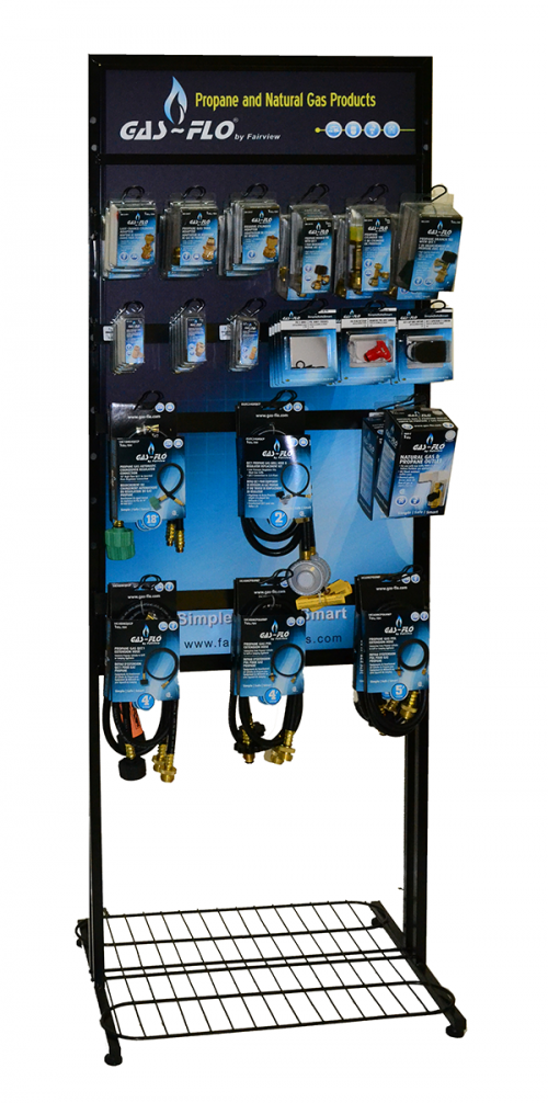 Fairview GAS-FLO Propane, Camping & Gas Grill Product Display Item #: FVF-GAS-RVGG | GarageAndFab.com