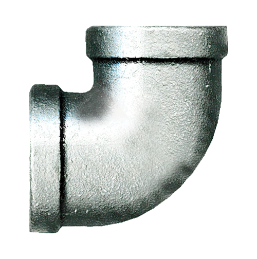 Fairview Galvanized Iron 90Elb;3FPT Item #: FVF-GI-100-P | GarageAndFab.com