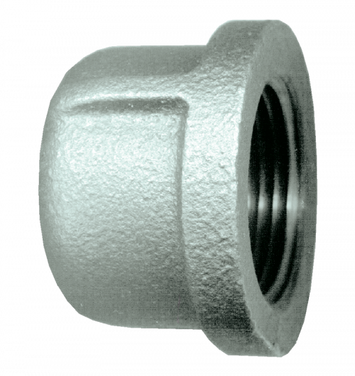Fairview Galvanized Iron Cap;3/8FPT Item #: FVF-GI-108-C | GarageAndFab.com