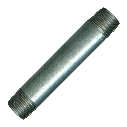 Fairview Galvanized Iron Nipple 1/4X3in Item #: FVF-GI-113-B3 | GarageAndFab.com