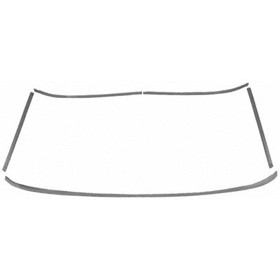 Goodmark Industries WINDSHIELD MOLDING/FRONT - GMK302052564S | GarageAndFab.com