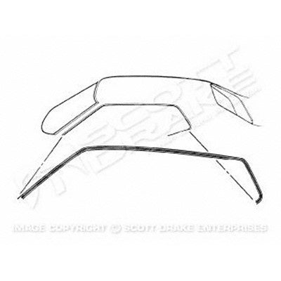 Goodmark Industries ROOFRAIL WEATHERSTRIPS GUTTERS - GMK3023537711P | GarageAndFab.com