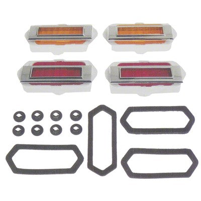 Goodmark Industries SIDE MARKER REFLECTOR KIT - GMK402090569S | GarageAndFab.com
