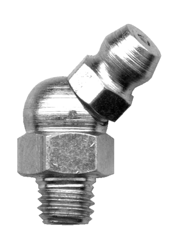 Fairview Grease Nipple;45Elb;M10x1 Item #: FVF-GNM-345 | GarageAndFab.com