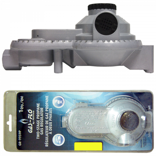 Fairview LPG 2-Stg RV Regulator;1/4FPTx3/8FPT;9:00Vent;Pkgd Item #: FVF-GR-9959P | GarageAndFab.com
