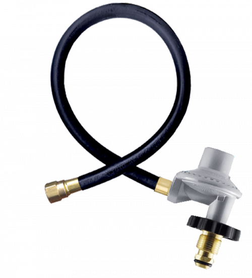 Fairview Propane Regulator Assy;3/8 FSAExPOLHW;24in Item #: FVF-I4C24GRPOLHW | GarageAndFab.com