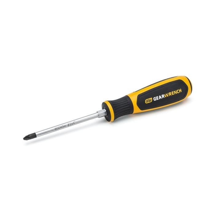 GearWrench Scrdr Dual Mat Mag Blstr #2X4" Pozi - GWR-80045H | GarageAndFab.com