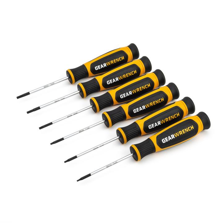 GearWrench Set Scrdr Dual Mat Mini Trx 6P - 80056H - GWR-80056H | GarageAndFab.com
