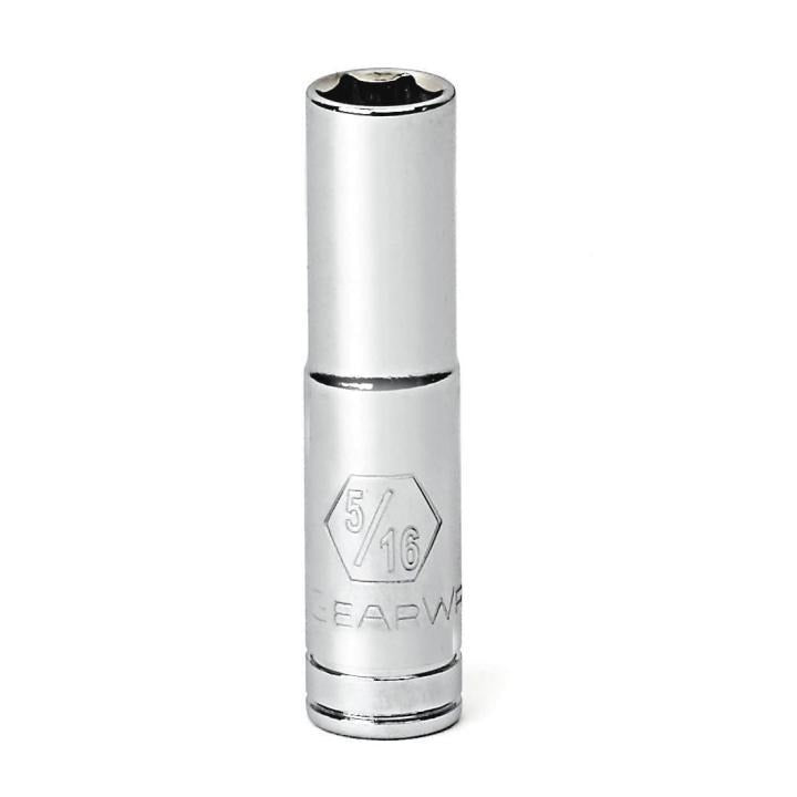 GearWrench Socket Deep 1/4Dr 6Pt 4MM - GWR-80138 | GarageAndFab.com