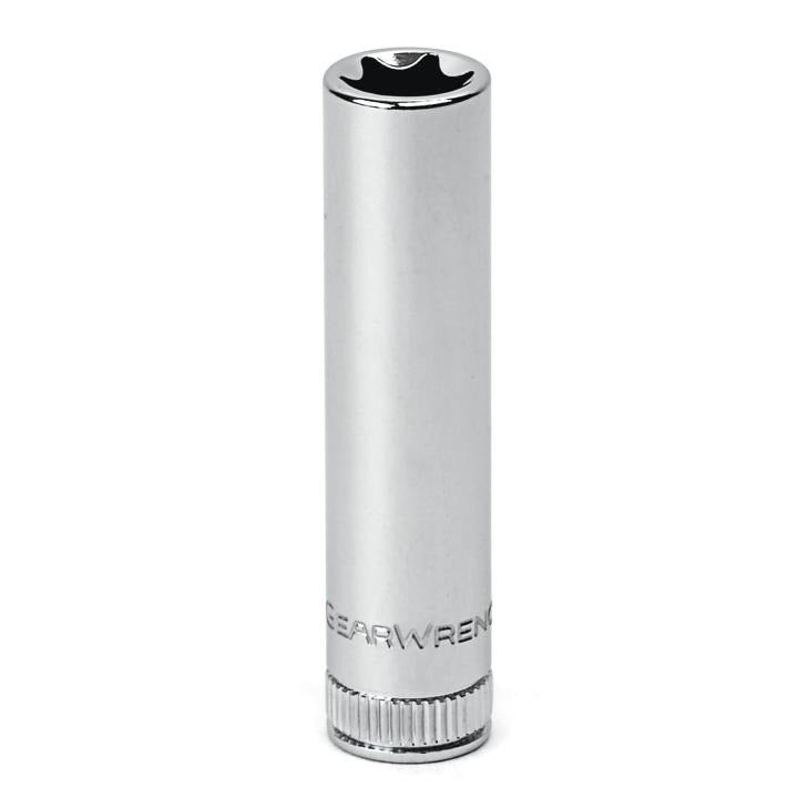 GearWrench Socket Deep ETORX 1/4DR E4 - GWR-80191 | GarageAndFab.com