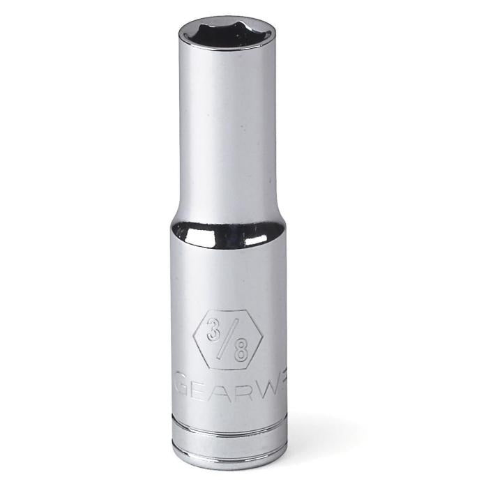 GearWrench Socket Deep 3/8 DR 6PT 3/8 - GWR-80365 | GarageAndFab.com